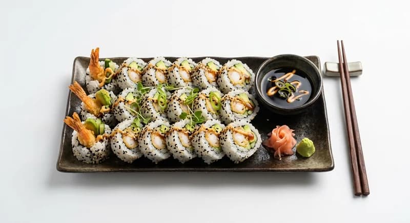 Prawn Sushi Roll